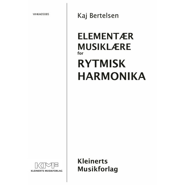 KAJ BERTELSEN ELEMENTR MUSIKLRE RYTMISK HARMONIKA