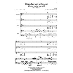 Blogoslawieni mi?osierni : Blessed are the merciful