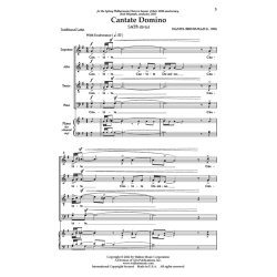 Cantate Domino