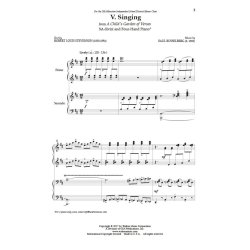 Singing : From A Child's Garden Of Verses