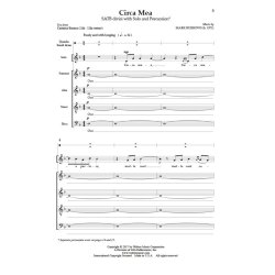 Circa Mea : From Carmina Burana By Carl Orff