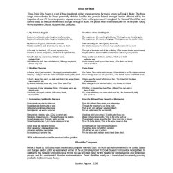 Three Polish War Songs