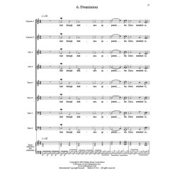 Dreamweaver : Multi-movement work with choir and string orchestra