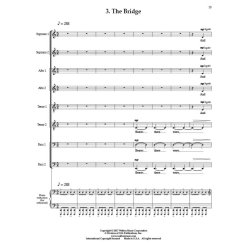 Dreamweaver : Multi-movement work with choir and string orchestra