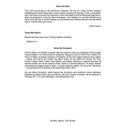 Those Who Mourn : Matthew 5:4