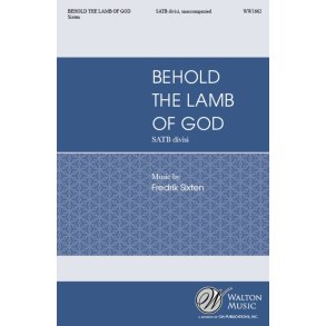 Behold the Lamb of God