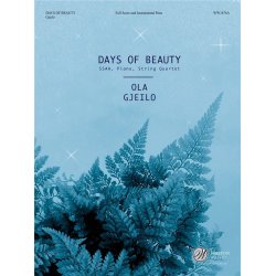 Days of Beauty : Full Score and Instrumental Parts