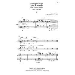 Lux Brumalis : The Wint'ry Light