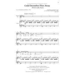 Cold December Flies Away : Catalonian Carol