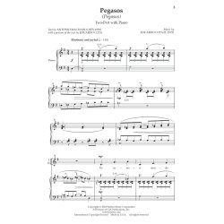 Pegasos : Pegasus, Based on a poem by Antonio Machado (1875-1939)