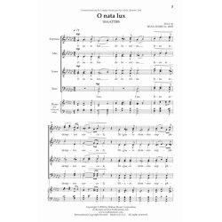 O nata lux : Traditional Latin