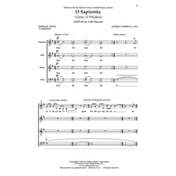 O Sapientia : Come, O Wisdom