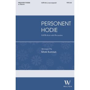Personent Hodie : Percussion (Triangle, Cajon, Djembe, Muted Floor Tom)