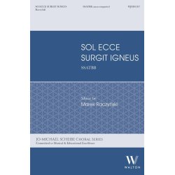 Sol ecce surgit igneus : Traditional Latin