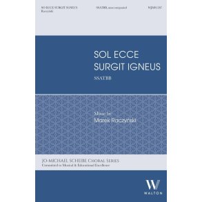 Sol ecce surgit igneus : Traditional Latin