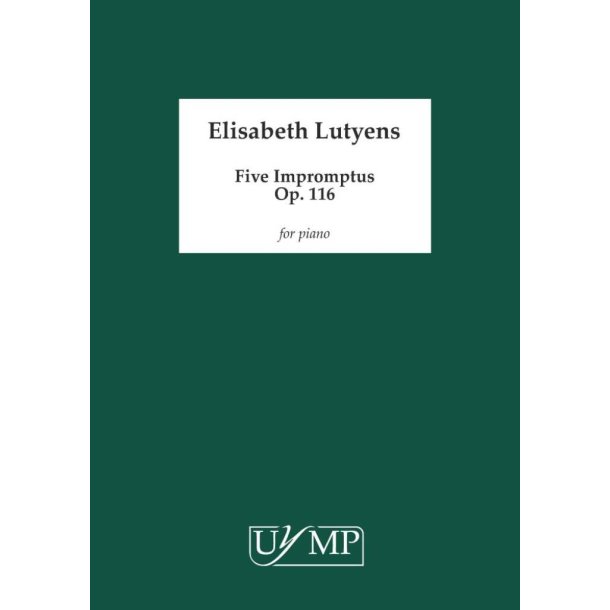 Five Impromptus, Op. 116