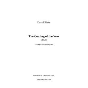 The Coming of the Year