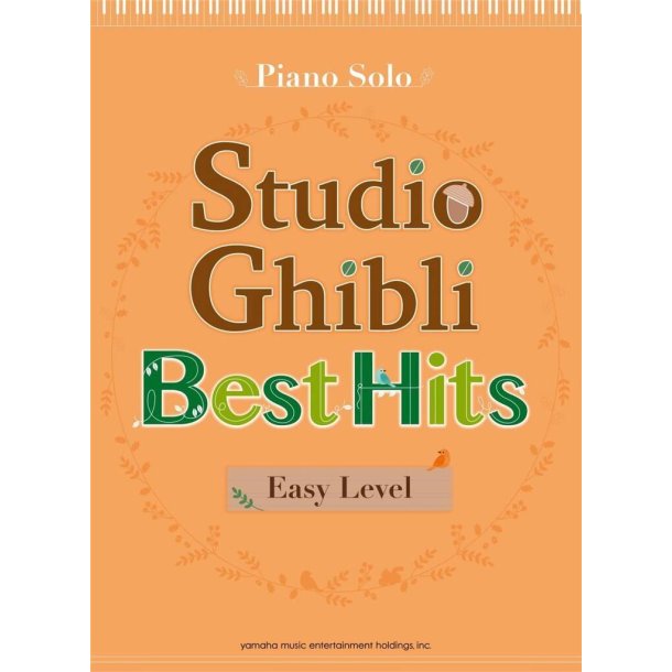 Studio Ghibli best hits 10 easy piano/english