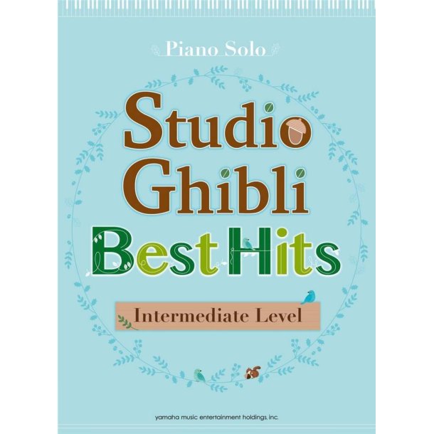 Studio Ghibli best hits 10 intermediate piano/english