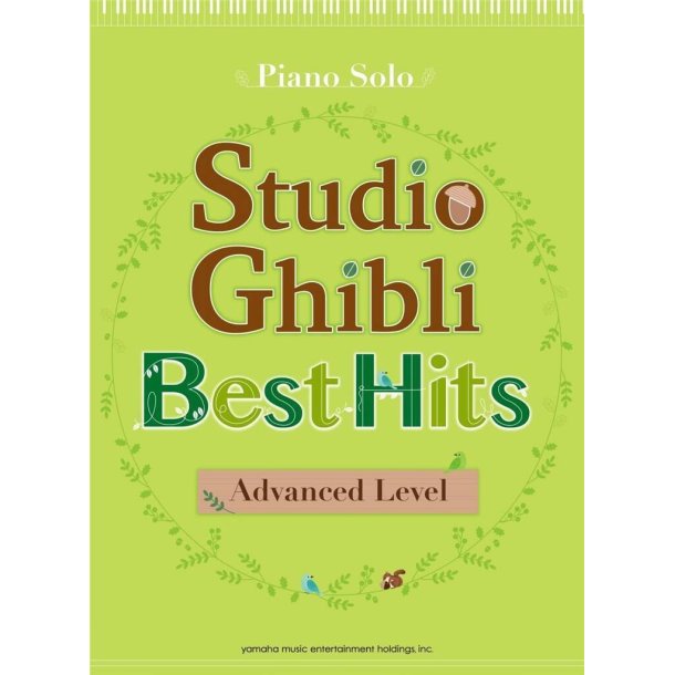 Studio Ghibli Best Hits 10 advanced piano/english