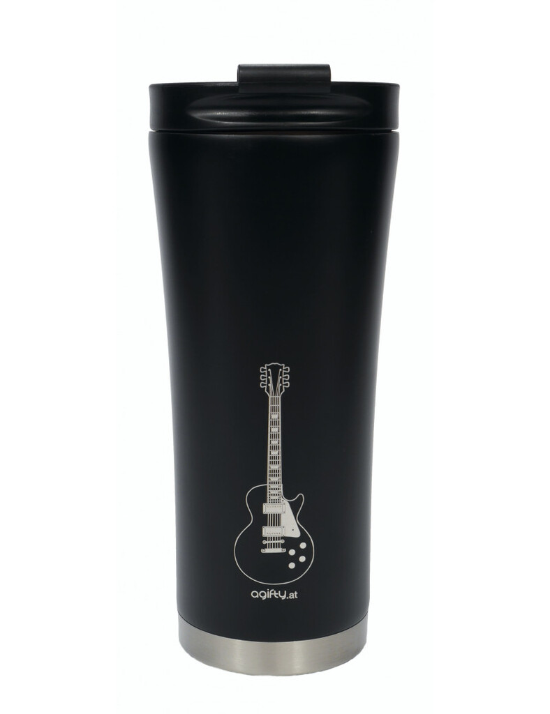 Coffee-to-Go Termokrus elektrisk guitar, rustfrit stål, dobbeltvægget, 0,5 L