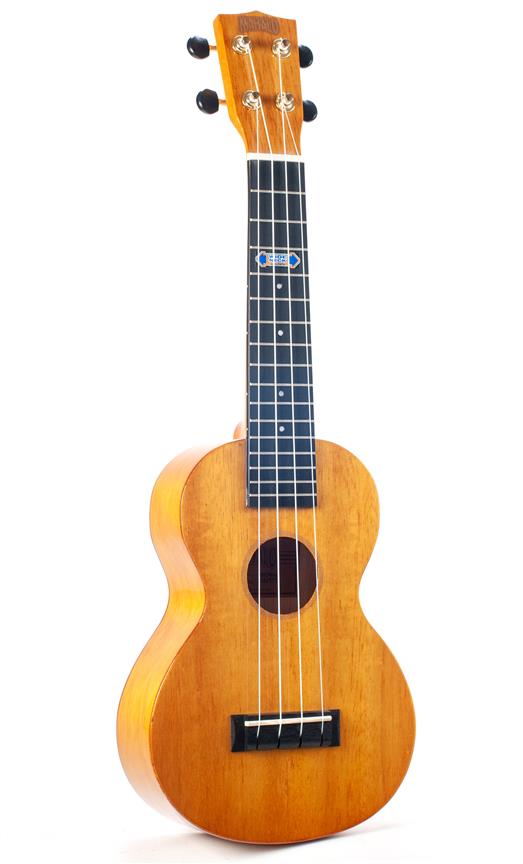 Mahalo Hano Series Concert Ukulele - Vint Nat (Wide Neck) Med taske