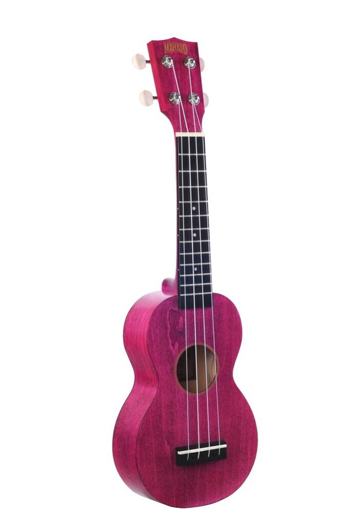 Island Series Mahalo Soprano Ukulele - Berry Crush