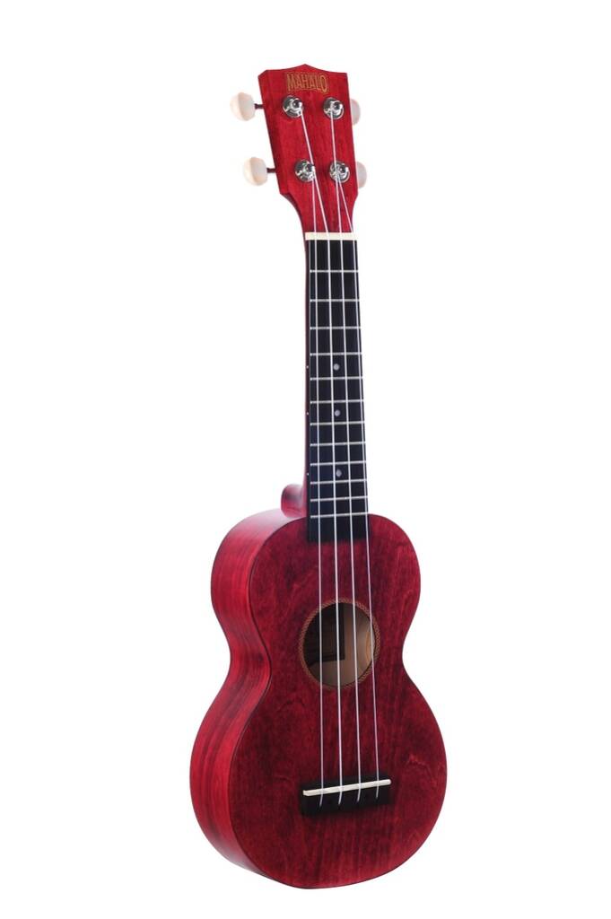 Island Series Soprano Ukulele - Cherry Red
