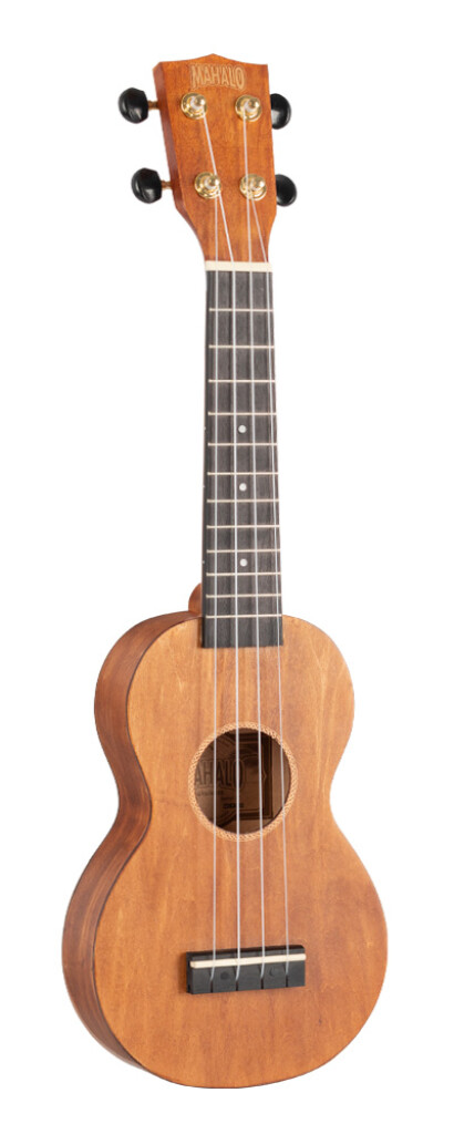 Mahalo Slimline Series Soprano Ukulele - Brown