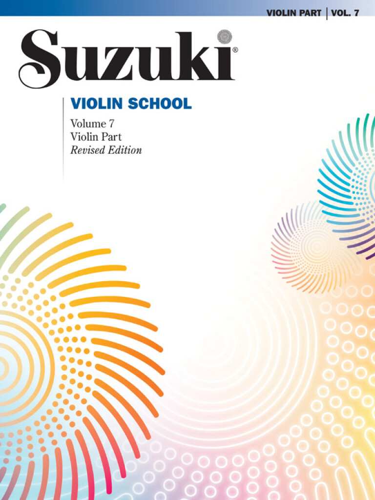 Suzuki Violin School Volume 7 2014 Revised Edition Violin Part Book