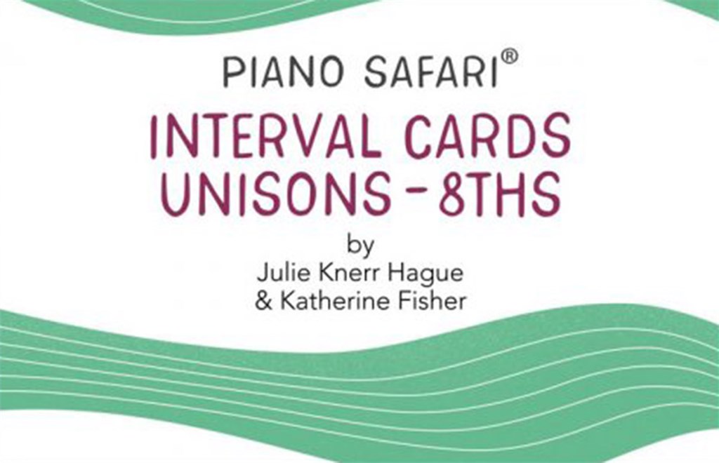 Piano Safari - Interval Cards 2 : Flashcards