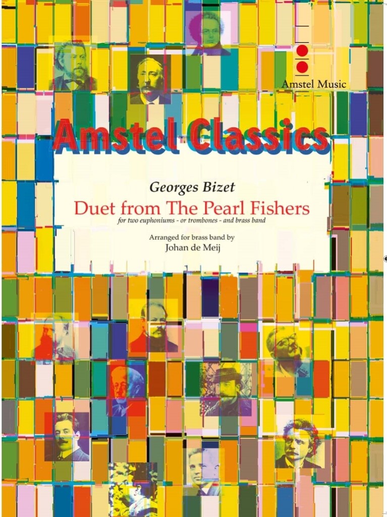 Duet from the Pearl Fishers : for two euphoniums - or trombones - and brass band