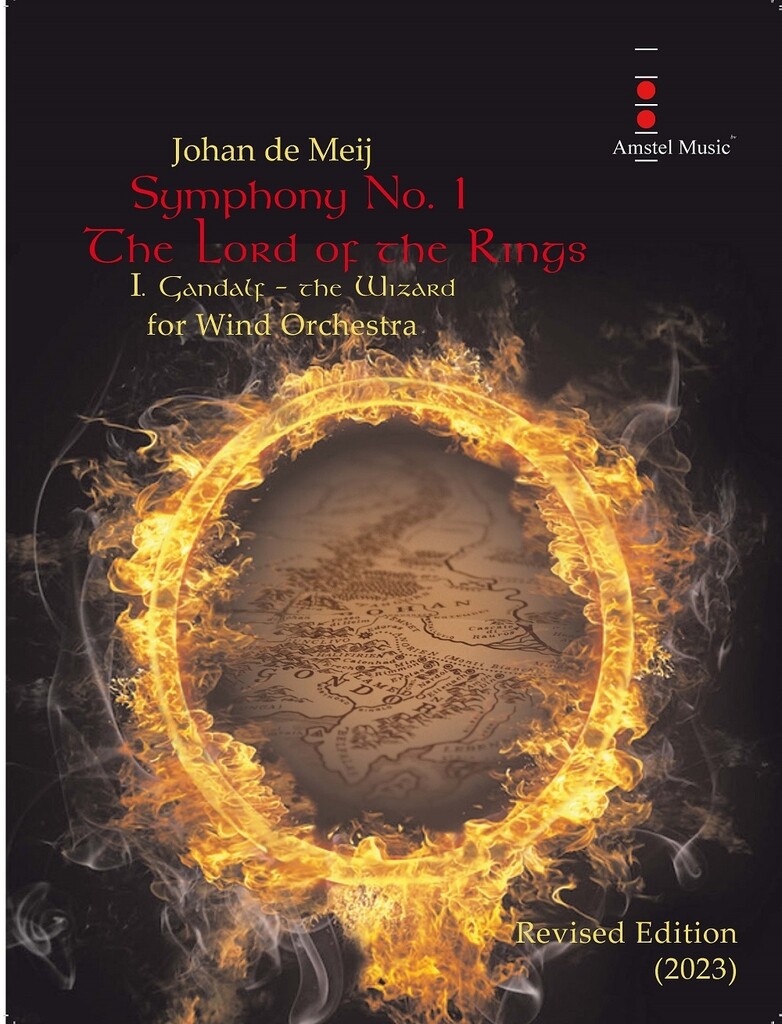 Gandalf the Wizard (from The Lord of the Rings) : for wind orchestra (revised edition 2023)