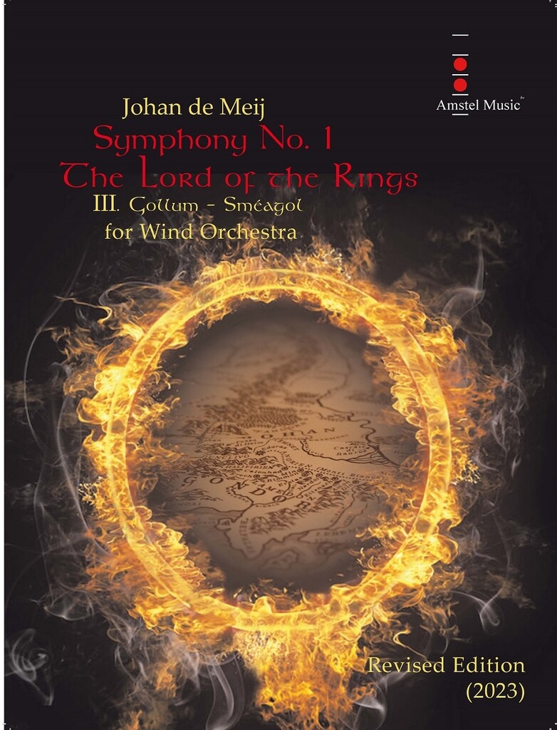 Gollum (from The Lord of the Rings) : for wind orchestra (revised edition 2023)