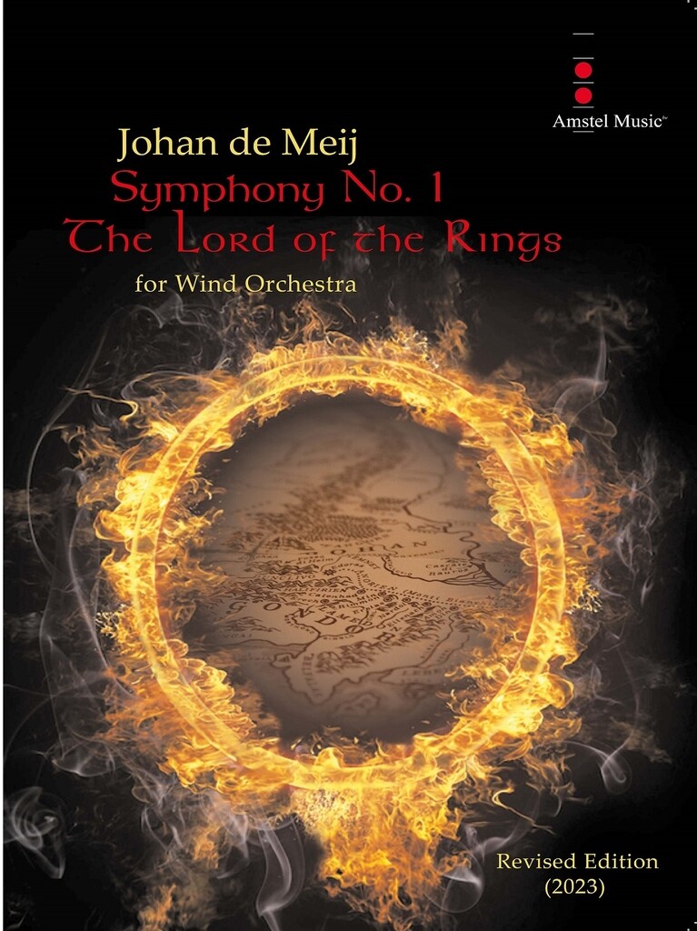 Symphony No. 1 The Lord of the Rings : for wind orchestra (revised edition 2023)