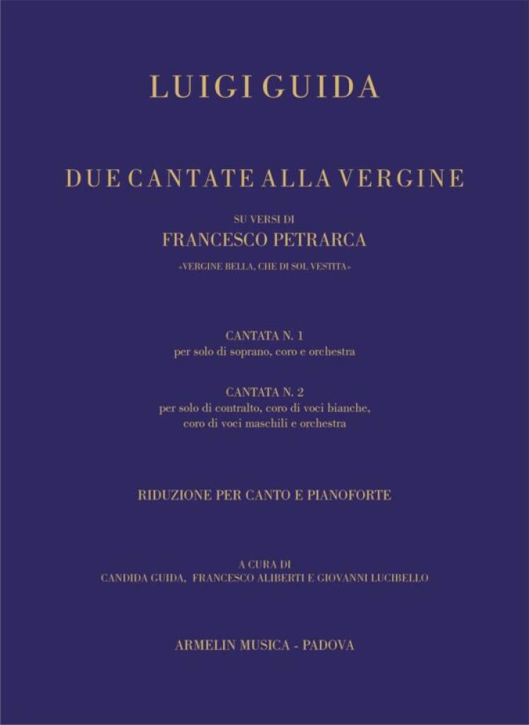 Due cantate alla Vergine : su versi di Francesco Petrarca (riduzione)