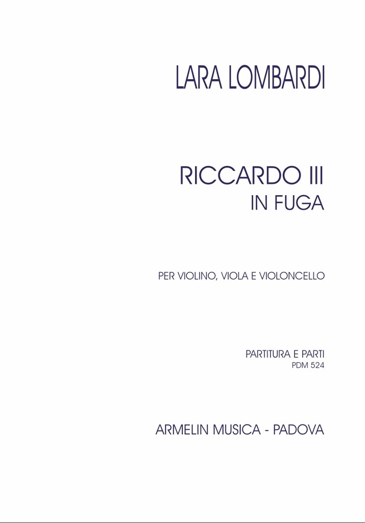 Riccardo III in fuga per violino, viola e cello