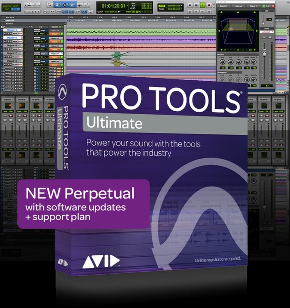Pro Tools- Ultimate Perpetual License : Boxed