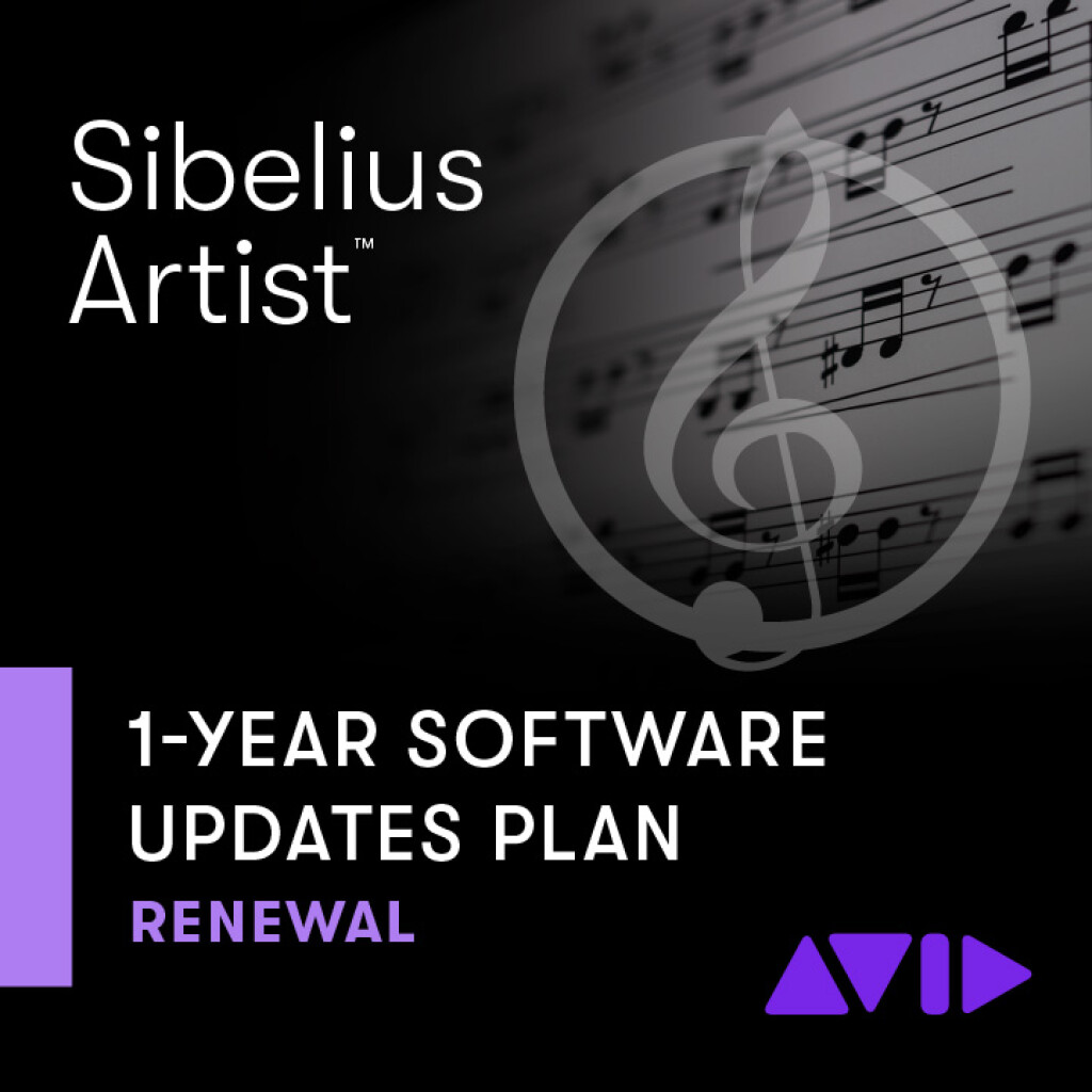 Sibelius Artist 1-års abonnementsfornyelse ESD