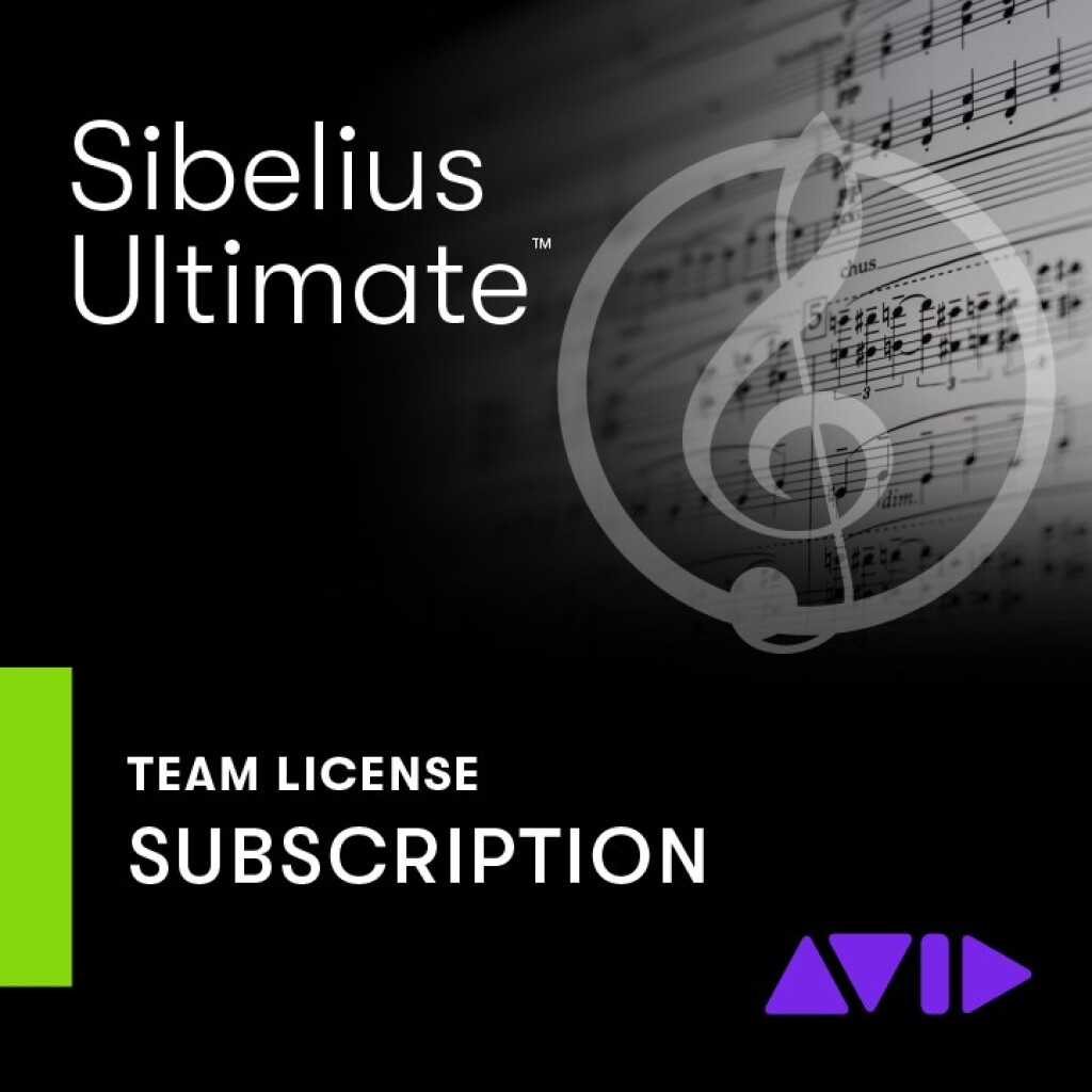 Sibelius Ultimate TEAM 1 Yr Subs (Edu)