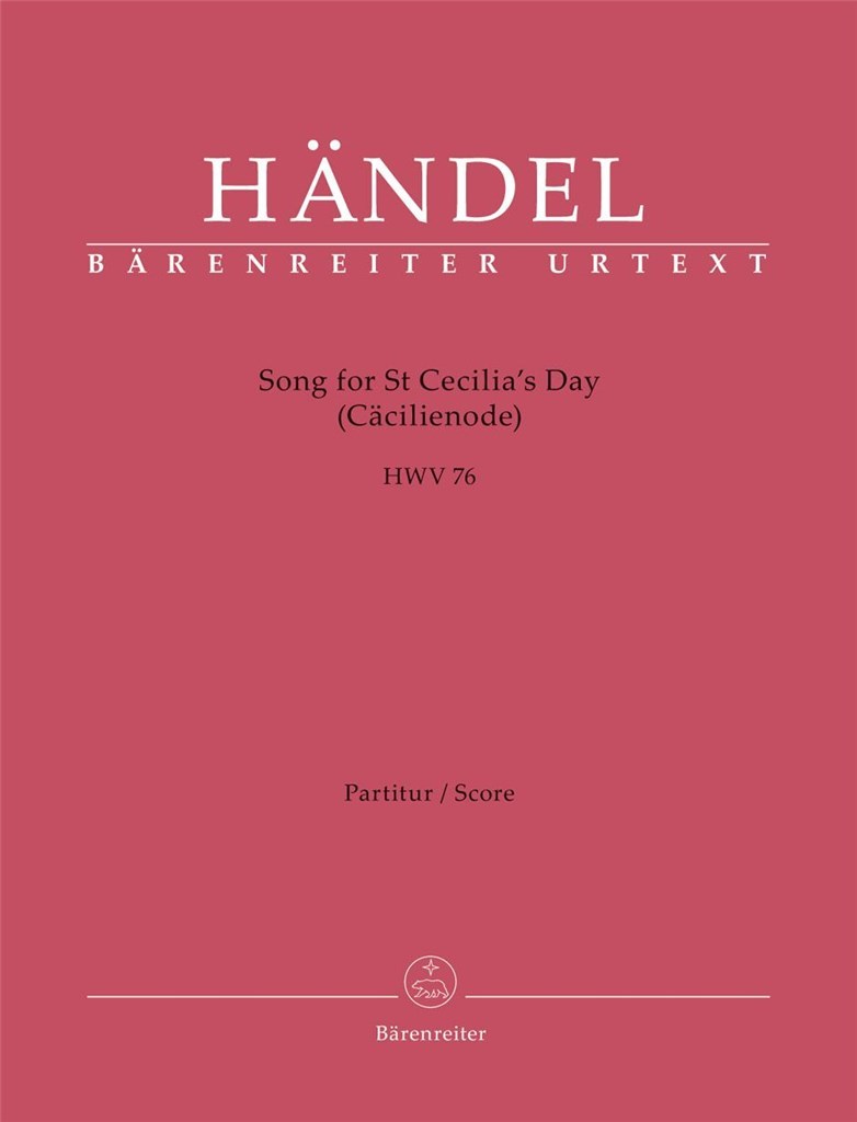 Song for St. Cecilia ́s Day : HWV 76