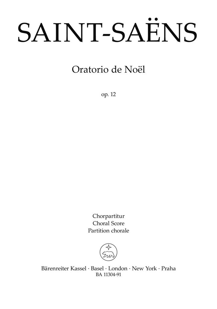 Oratorio de Noël : Op. 12