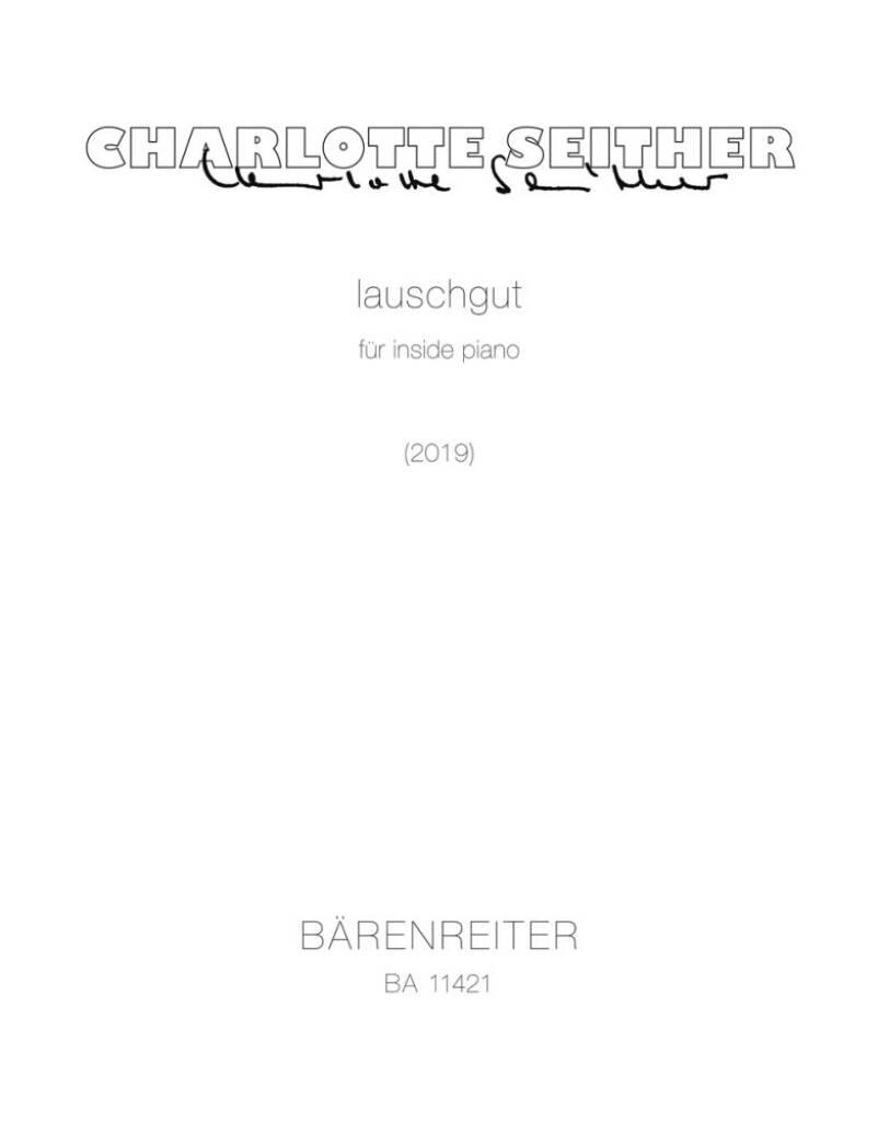 Lauschgut for Inside Piano
