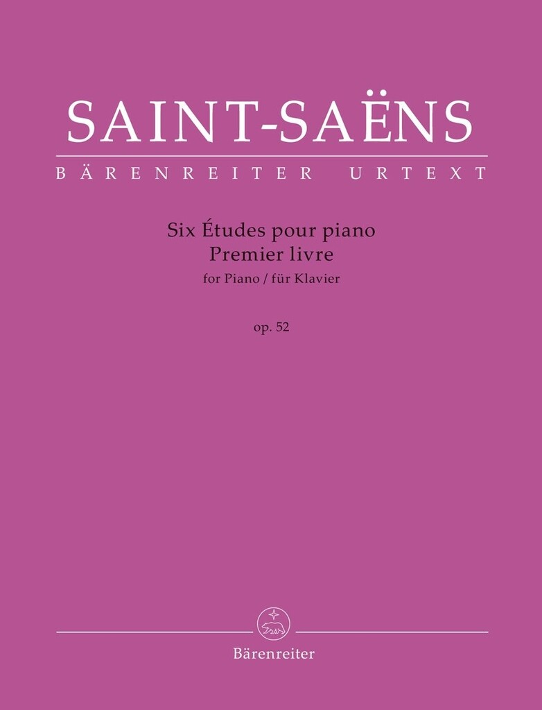 Six Études pour piano : Premiere Livre Opus 52