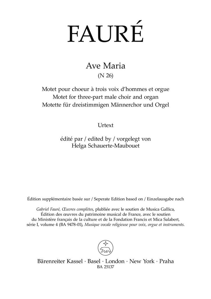 Ave Maria : N 26