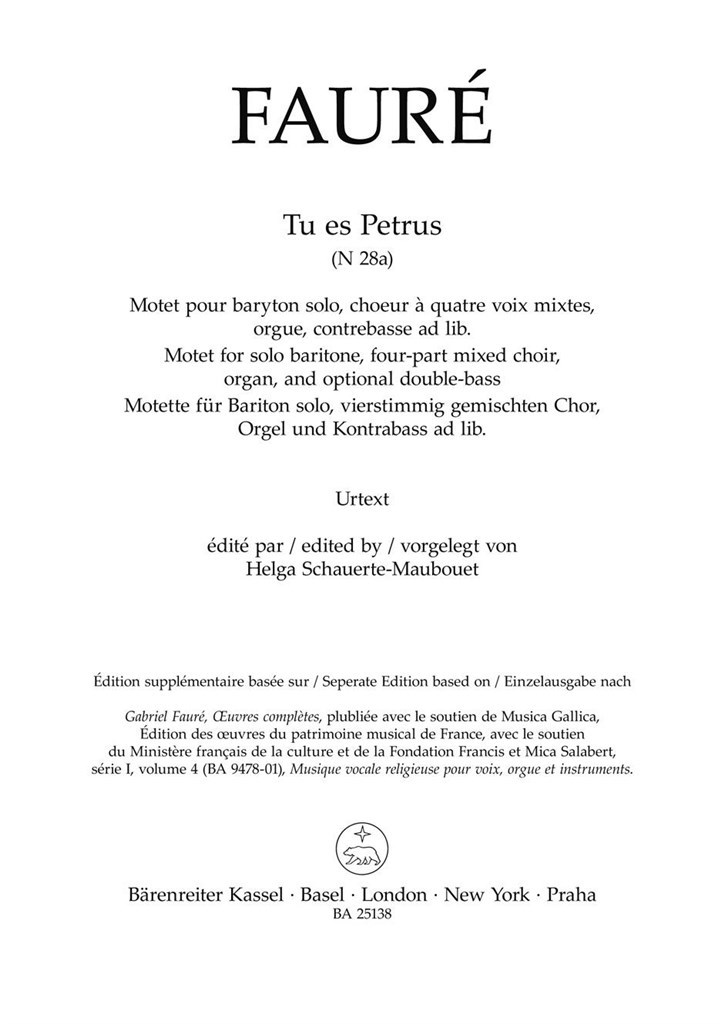 Tu es Petrus : N 28a