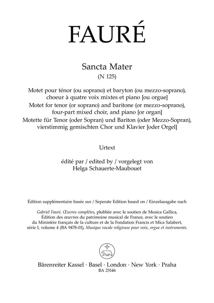 Sancta Mater : N 125