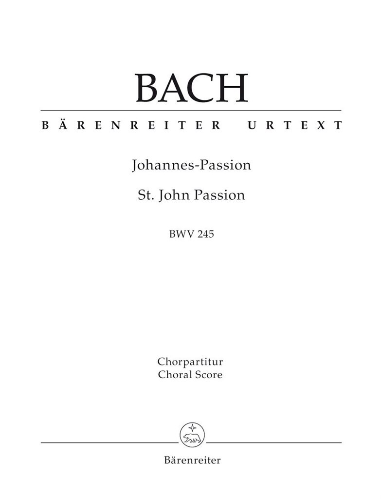 St. John Passion BWV 245
