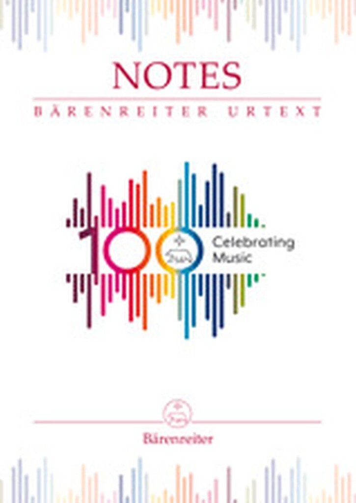 Notes - Barenreiter Jubilee Notes