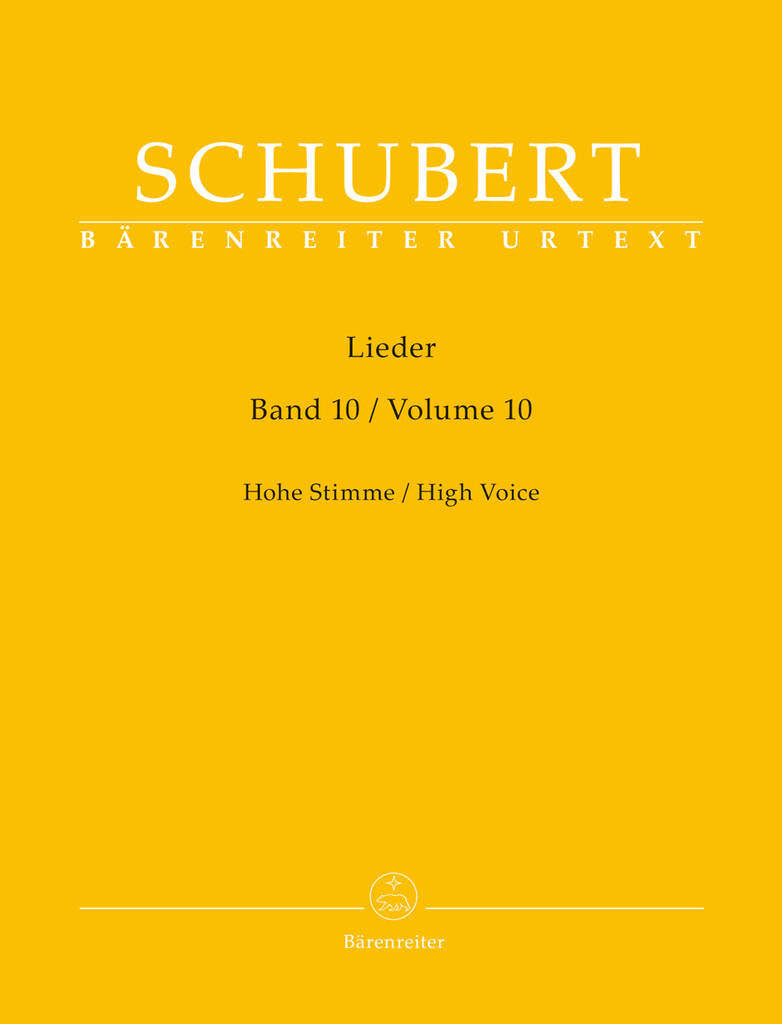Lieder - Band 10 - High voice